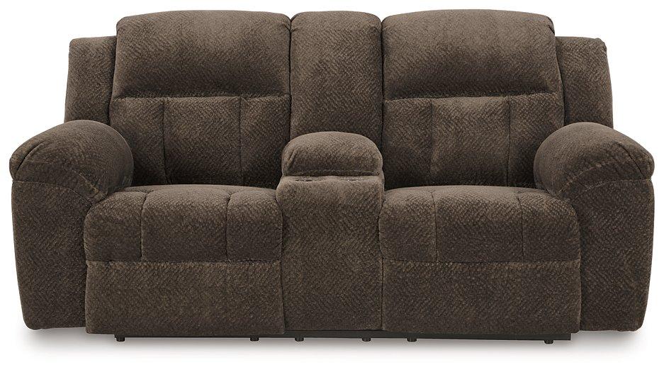 Frohn Reclining Loveseat with Console image