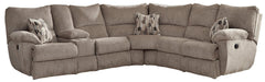 Catnapper Elliott 2pc Power Lay Flat Reclining Sectional in Pewter image