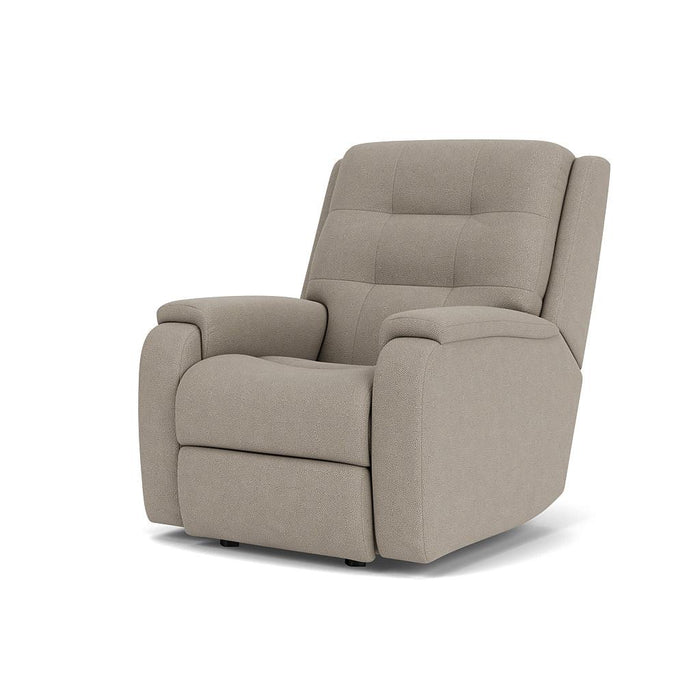 Arlo 2810-51L Power Rocking Recliner with Power Headrest & Lumbar