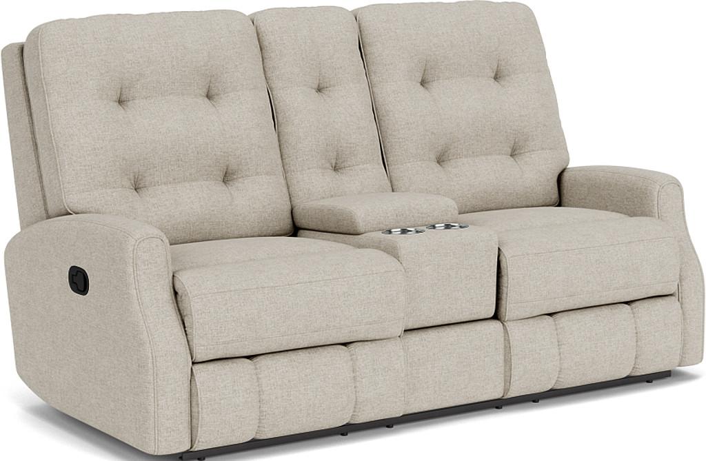 Devon 2882-601 Reclining Loveseat with Console