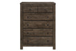 PETER GREY OAK CHEST image