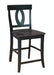 Cosmopolitan Verona Stool, Built In Coal / Black image