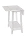 Destinations Dropleaf Side Table In Pure White image