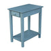 Destinations Narrow End Table In Ocean Blue image