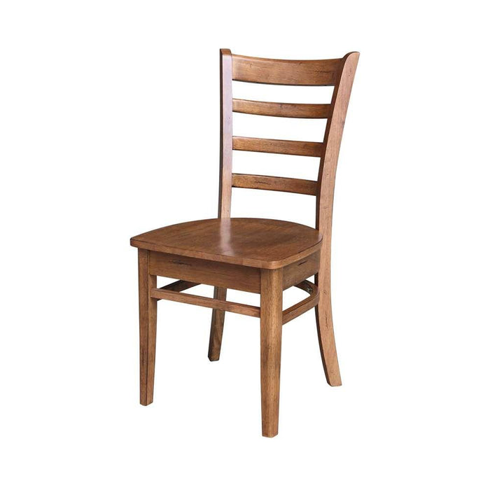 Home Accents Emily Chair (Rta) In Bourbon image