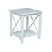 Home Accents Hampton End Table In White image