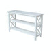 Home Accents Hampton Sofa Table In White image