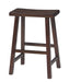 John Thomas Furniture Home Accents Saddleseat 24" in Espresso image