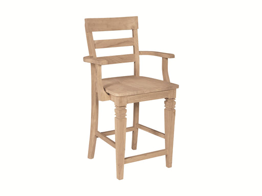 Stools 24'' Java Arm Counter Stool image