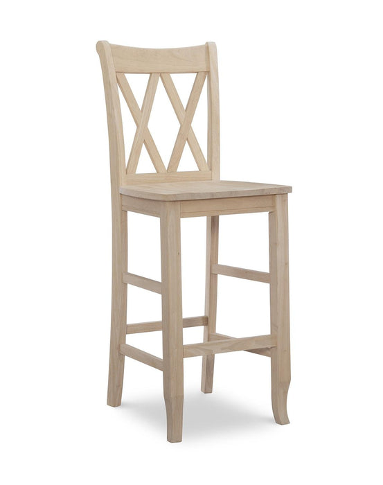 Stools 30'' Double XX Back Bar Stool image