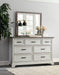 Summit 7D Dresser In Mist & Heather Gray image