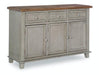 Vista Buffet (Built) In Hickory & Stone image