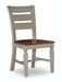 Vista Laddertback Chair (Built) In Hickory & Stone image