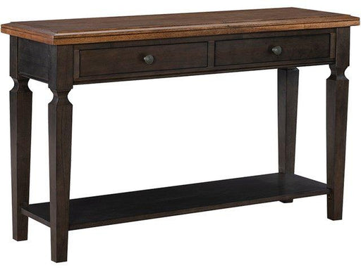 Vista Sofa Table (Rta) In Hickory & Coal image