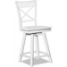 Cosmopolitan San Remo Swivel Stool (Rta) In Pure White image