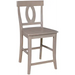 Cosmopolitan Verona Stool, Rta In Taupe Gray image