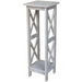 Home Accents 36" X Side Plant Stand In Taupe Gray image