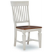 Vista Slatback Chair (Rta) In Hickory & Shell image