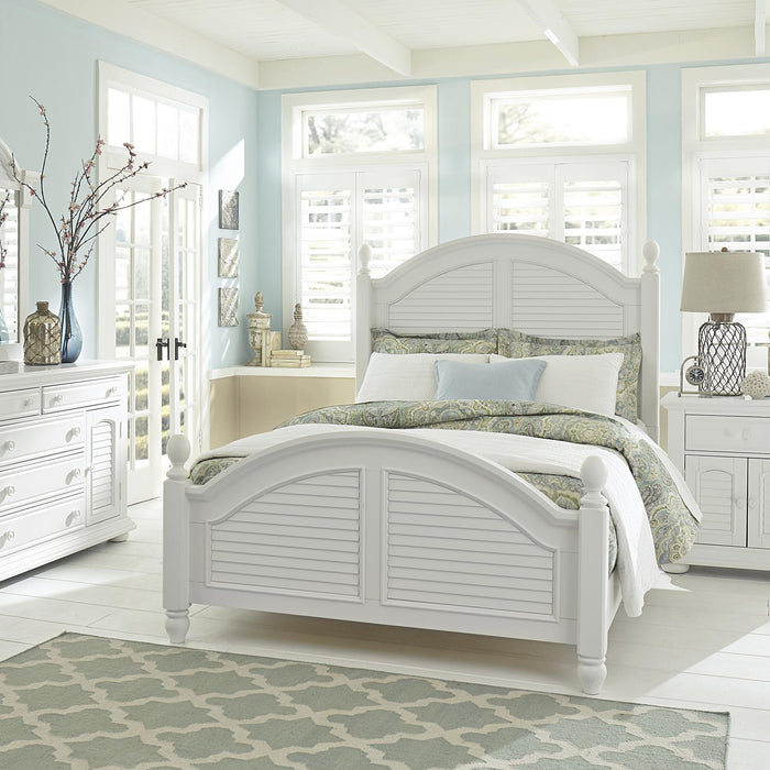 Summer House I King Poster Bed, Dresser & Mirror, Chest, Nightstand image