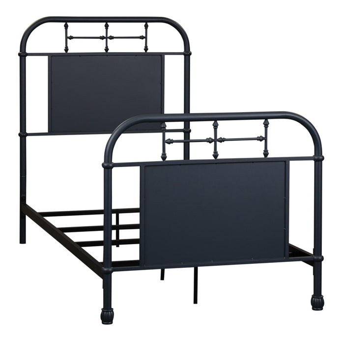 Vintage Series Twin Metal Bed - Navy image