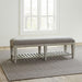 Liberty Furniture Heartland Bed Bench in Antique White image