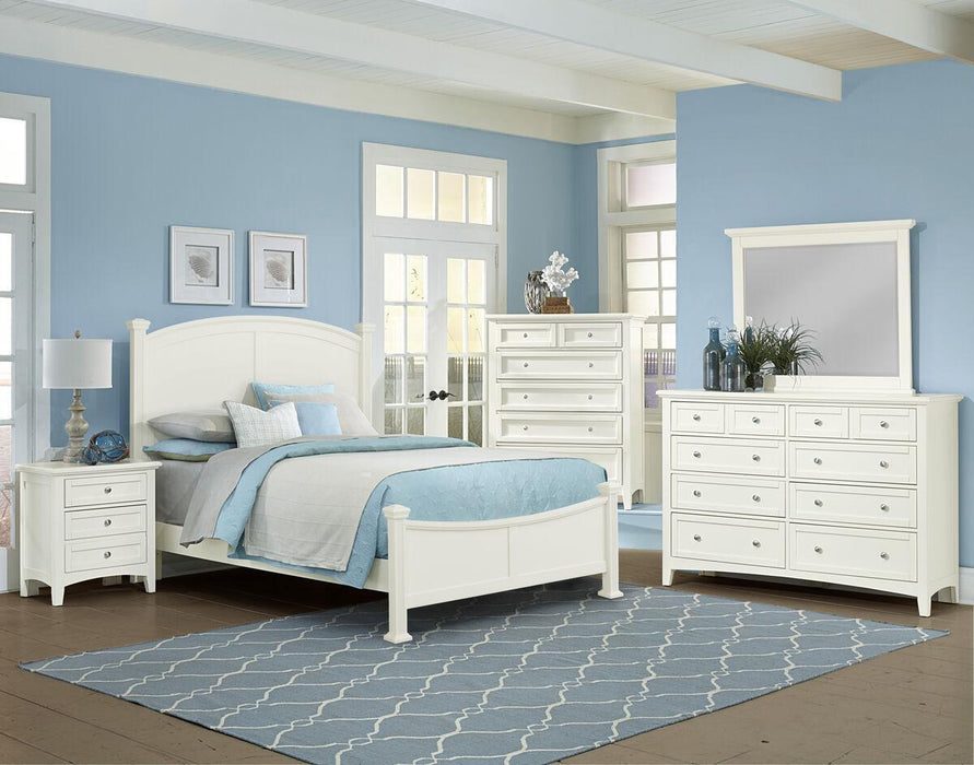 Vaughan-Bassett Bonanza Queen Poster Bed Bed in White