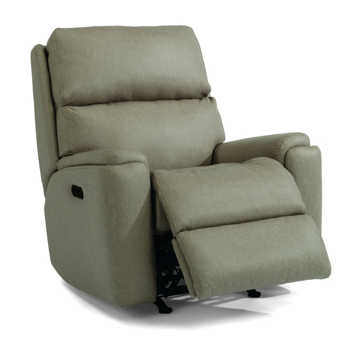 Rio 2904-51H Power Rocking Recliner with Power Headrest